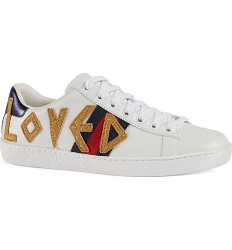 gucci ace loved shoes